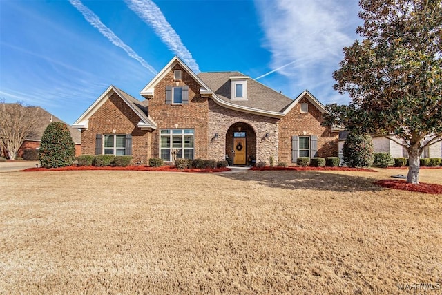 view of property with a front yard