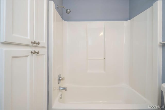 bathroom featuring tub / shower combination