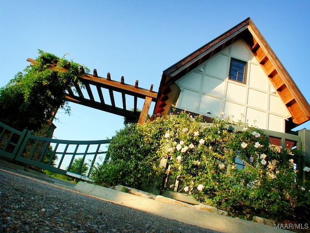 view of side of home