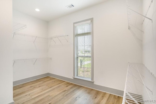 8319 Young Xing, Montgomery, AL 36116 - walk in closet with light wood-type flooring