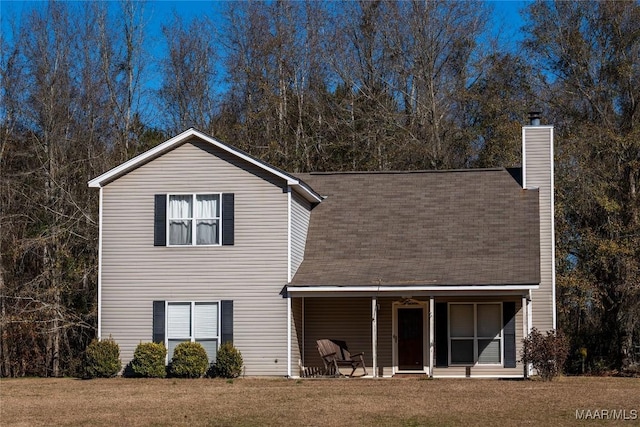 exterior space featuring a yard