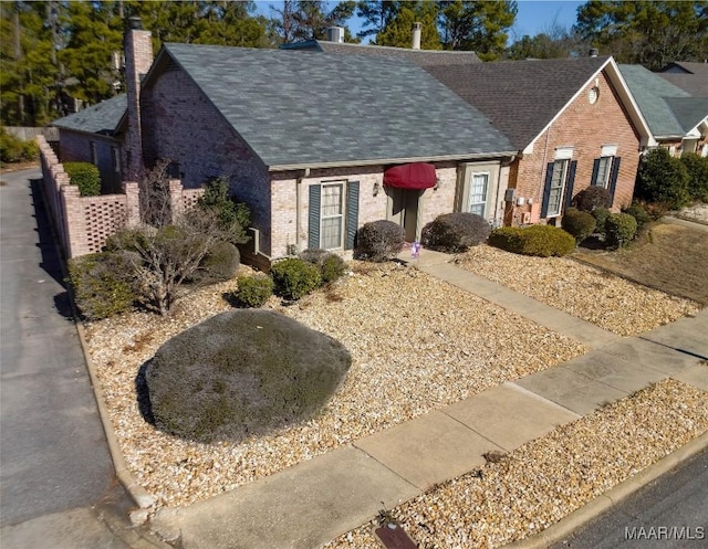 view of ranch-style house