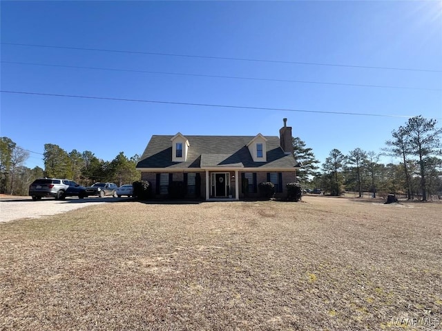 view of cape cod house