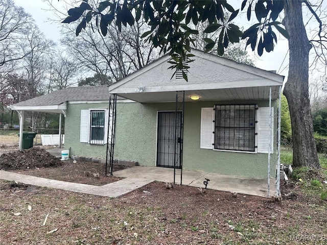 bungalow-style home featuring a porch