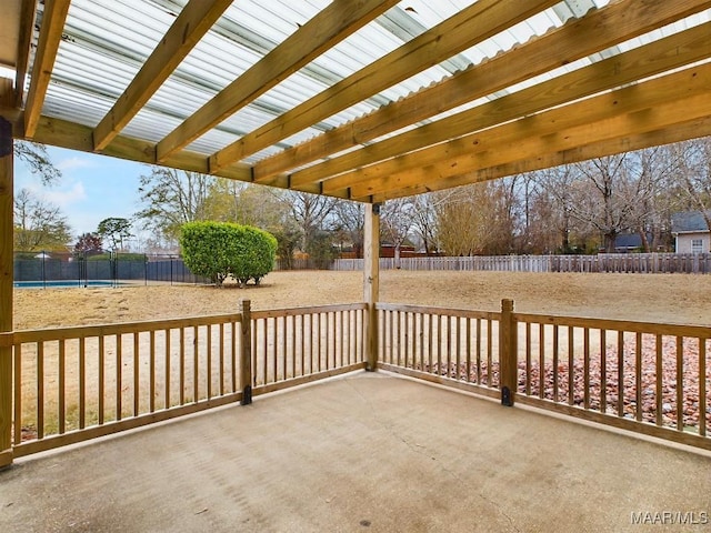 view of patio