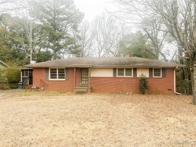 view of ranch-style home