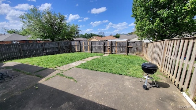 4603 Applecross Pl, Montgomery, AL 36106 - view of yard featuring a fenced backyard and a patio area