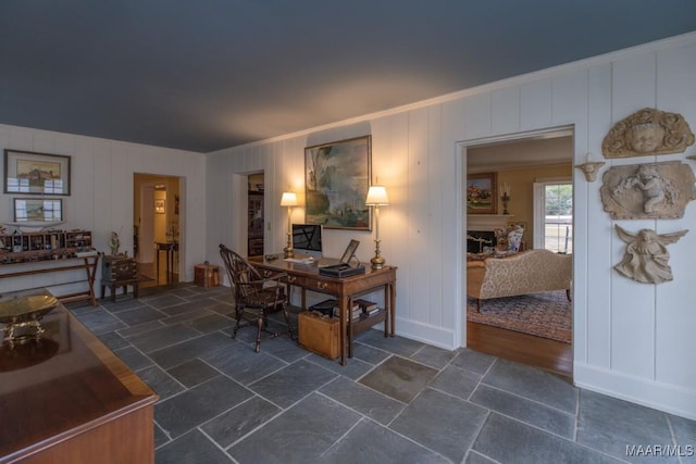 view of dining room