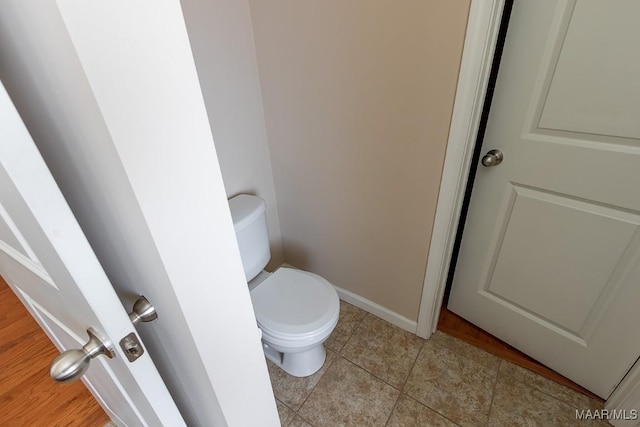 bathroom with toilet