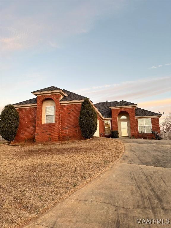 view of ranch-style house