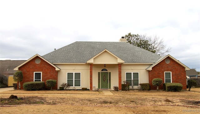 view of ranch-style house