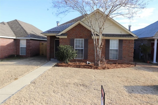 view of ranch-style house