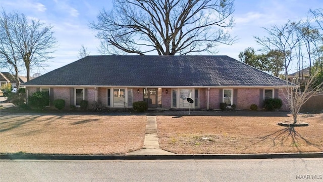 view of ranch-style home