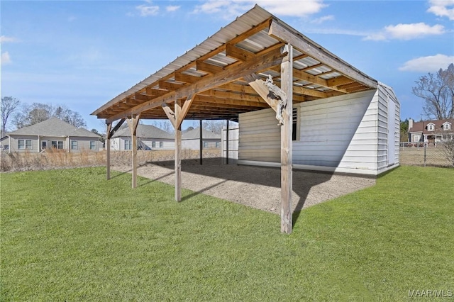view of outbuilding featuring an outbuilding