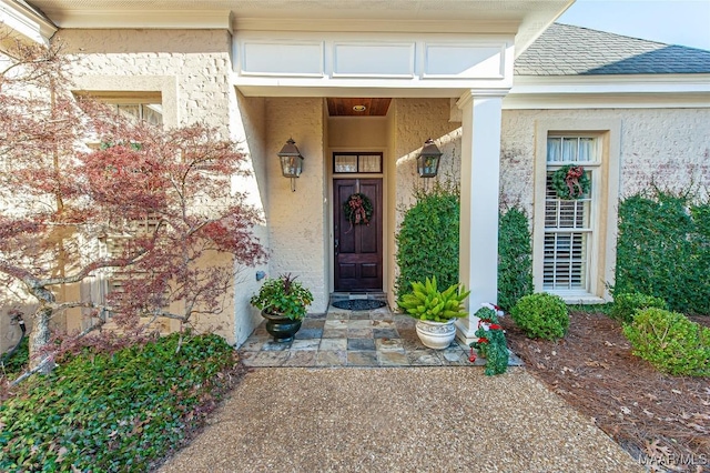 view of entrance to property