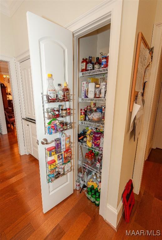 view of pantry