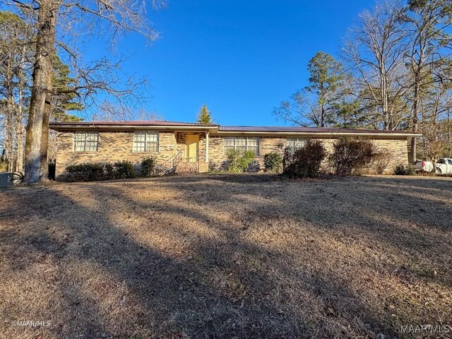 view of ranch-style home