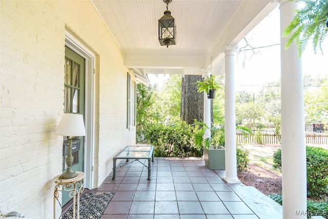 view of patio