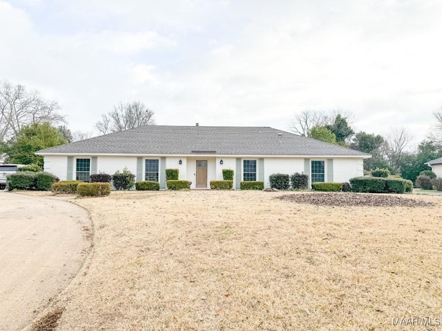 view of ranch-style home