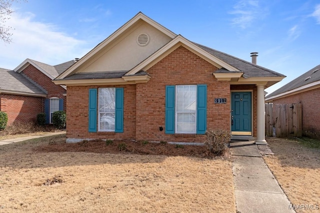 view of front of house