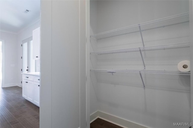 view of closet