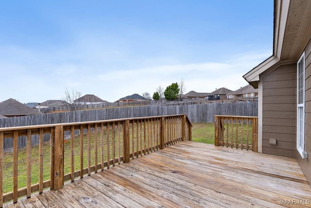 view of deck