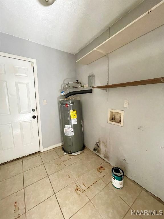 utilities featuring electric water heater