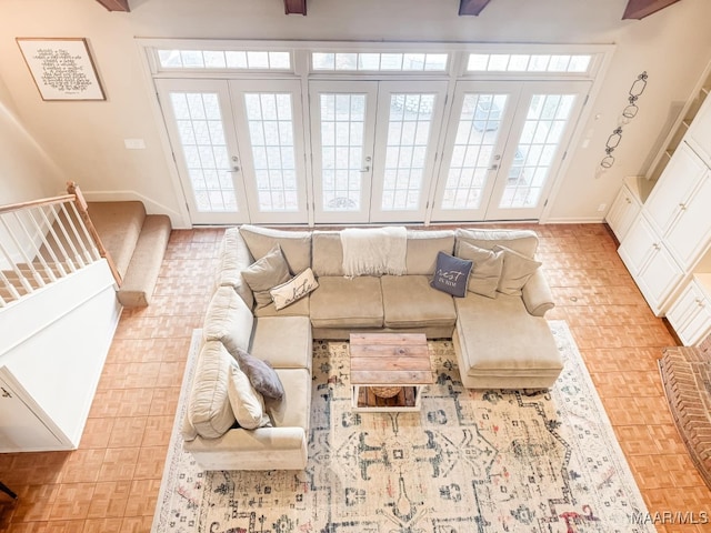 view of living room