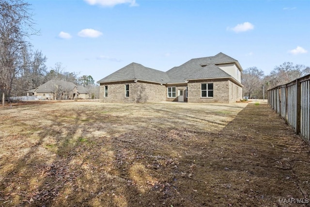 view of rear view of house