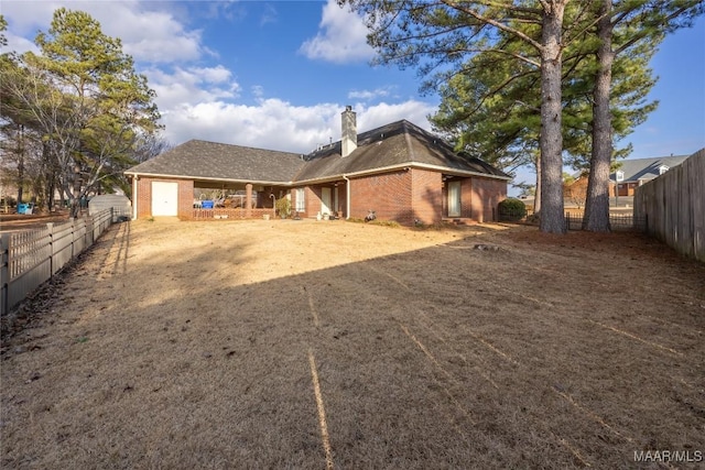 view of back of house