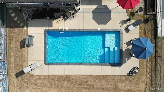 view of pool