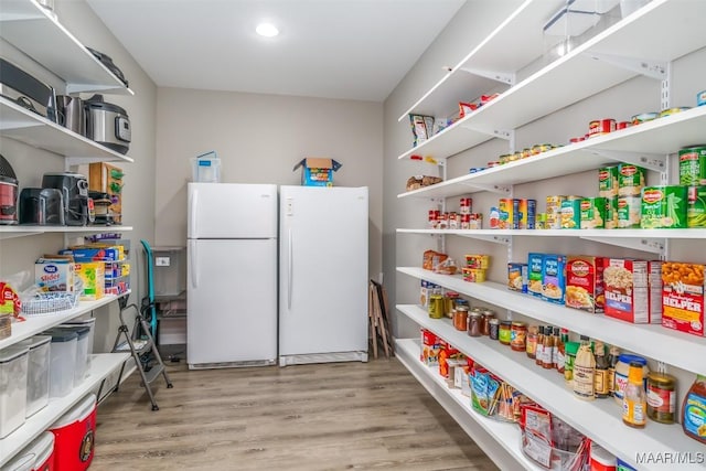 view of pantry