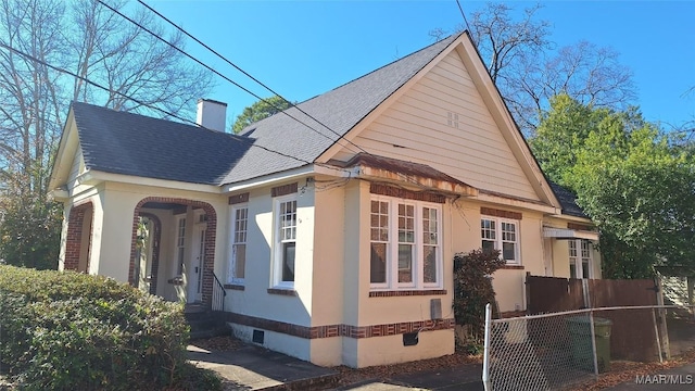 view of property exterior