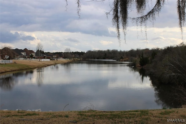 property view of water