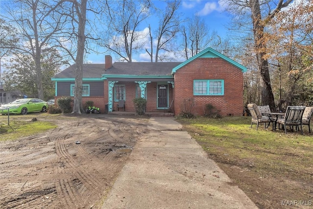 view of front of house