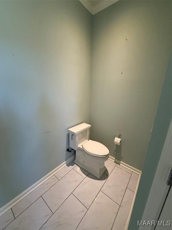 bathroom with toilet