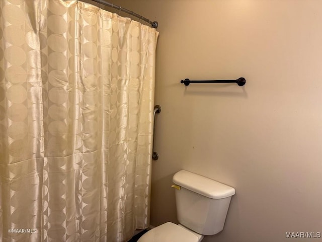 bathroom with toilet