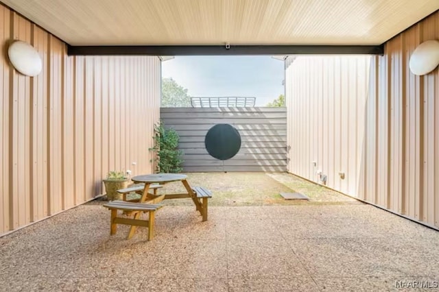 interior space