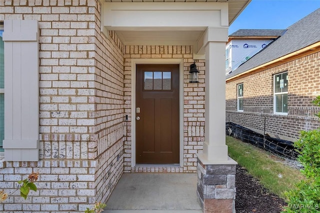 view of property entrance