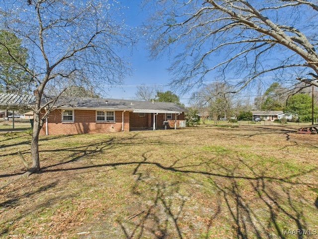 exterior space featuring an attached garage