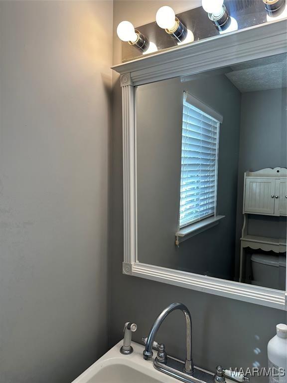 bathroom with toilet