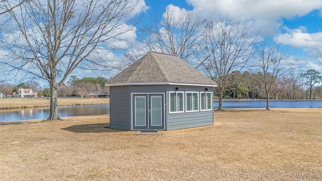 9524 County Road 42nd Rd, Jemison, AL 35085 - view of outbuilding featuring an outdoor structure and a water view