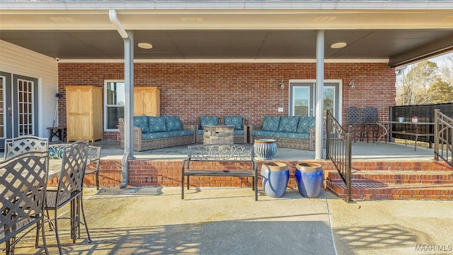 9524 County Road 42nd Rd, Jemison, AL 35085 - view of patio featuring outdoor lounge area