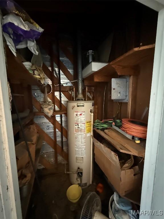 utilities with gas water heater