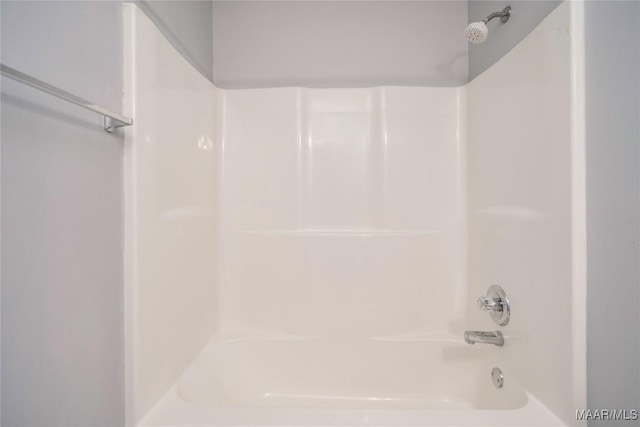 bathroom featuring bathing tub / shower combination