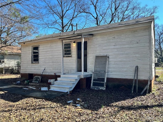 view of back of property