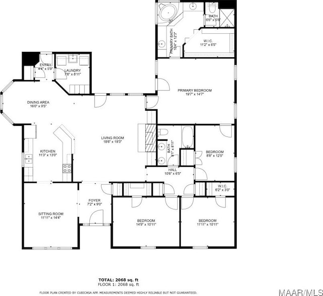 floor plan / room layout