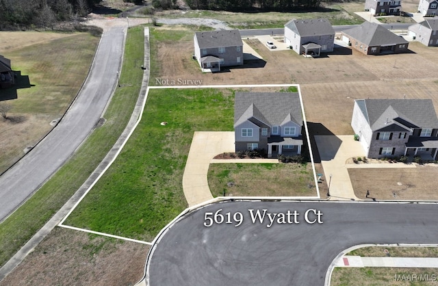 5619 Wyatt Ct, Montgomery, AL 36116 - bird's eye view with a residential view