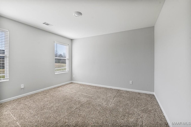 5619 Wyatt Ct, Montgomery, AL 36116 - carpeted spare room with visible vents and baseboards