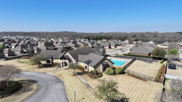 5619 Wyatt Ct, Montgomery, AL 36116 - birds eye view of property featuring a residential view